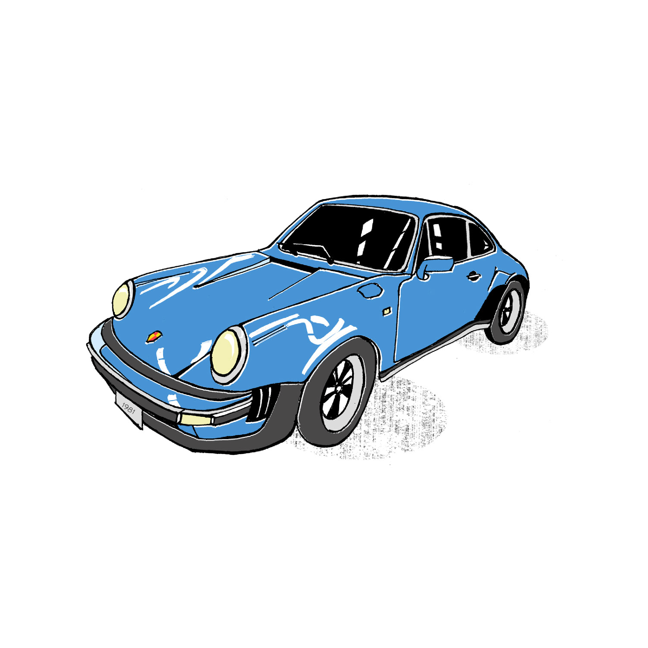 Gosford Classic Cars Museum Postcard Set Design