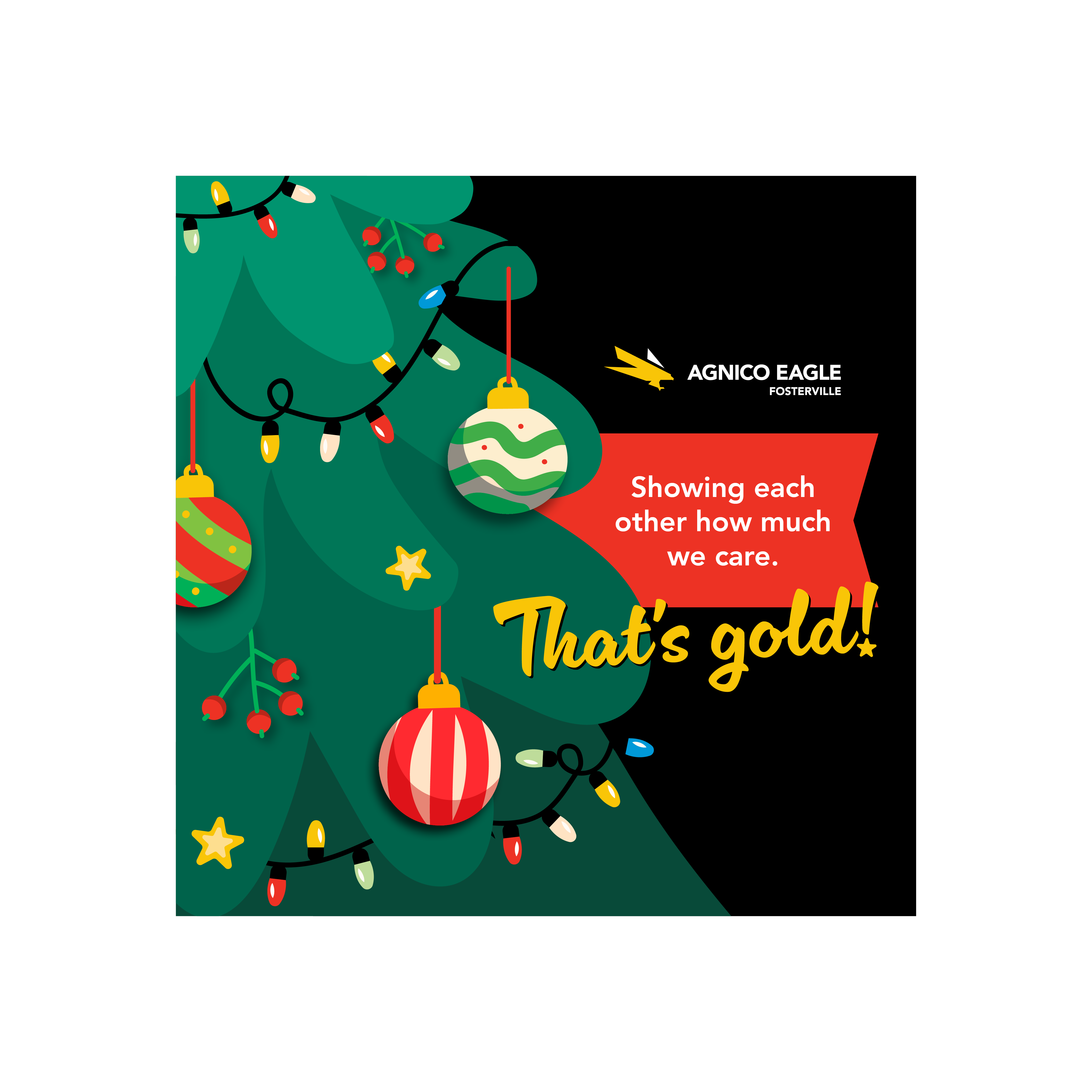 Fosterville Gold Mine Christmas Campaign 2024