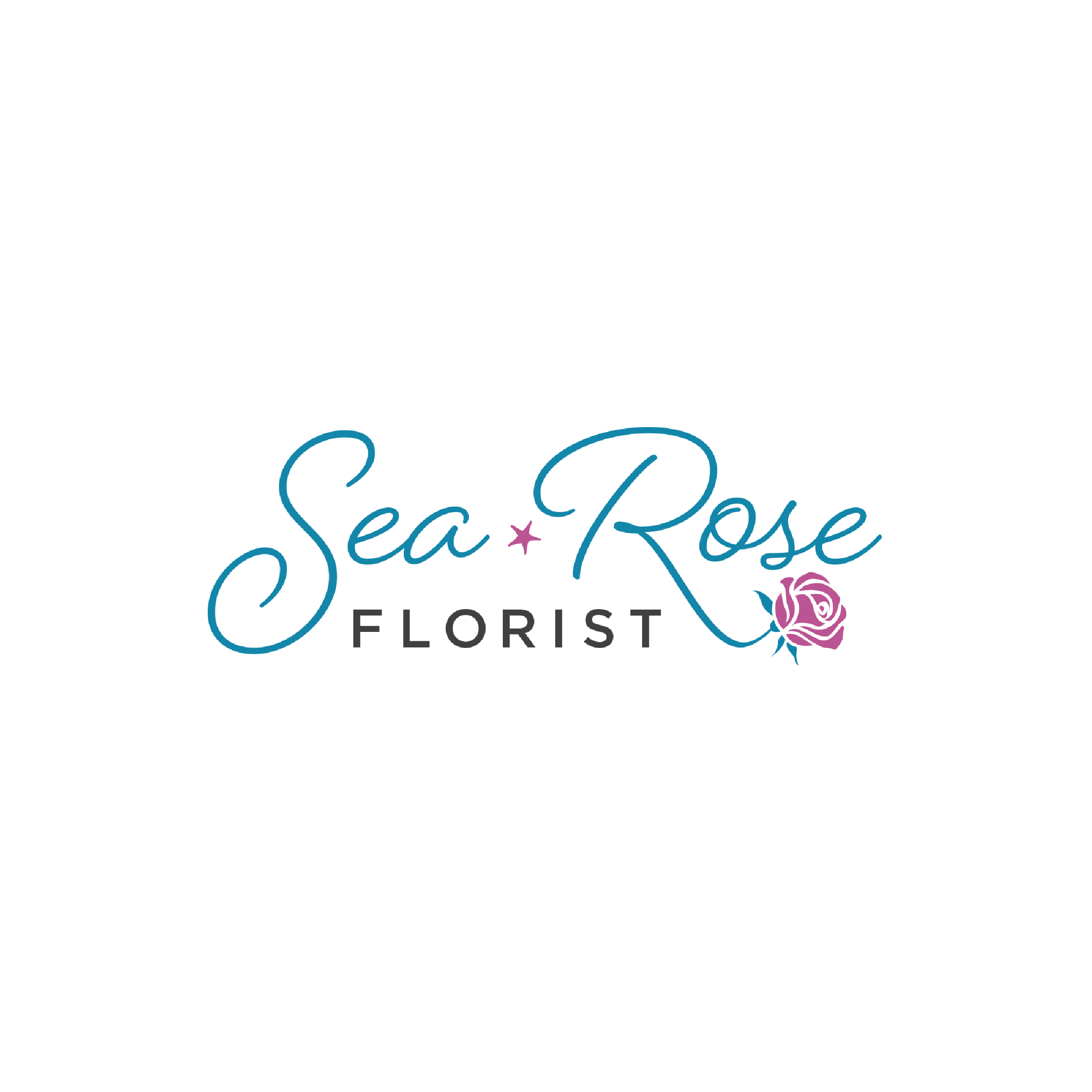 Sea Rose Florist Logo Refresh